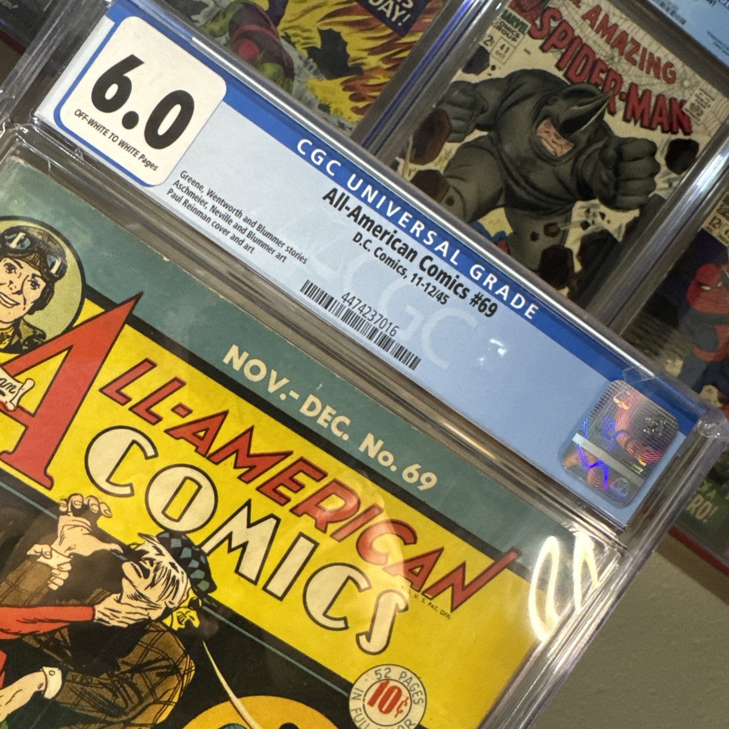 All-American Comics #69 CGC 6.0! FEW CGC GRADED COPIES AND THIS ONE IS NOICE!