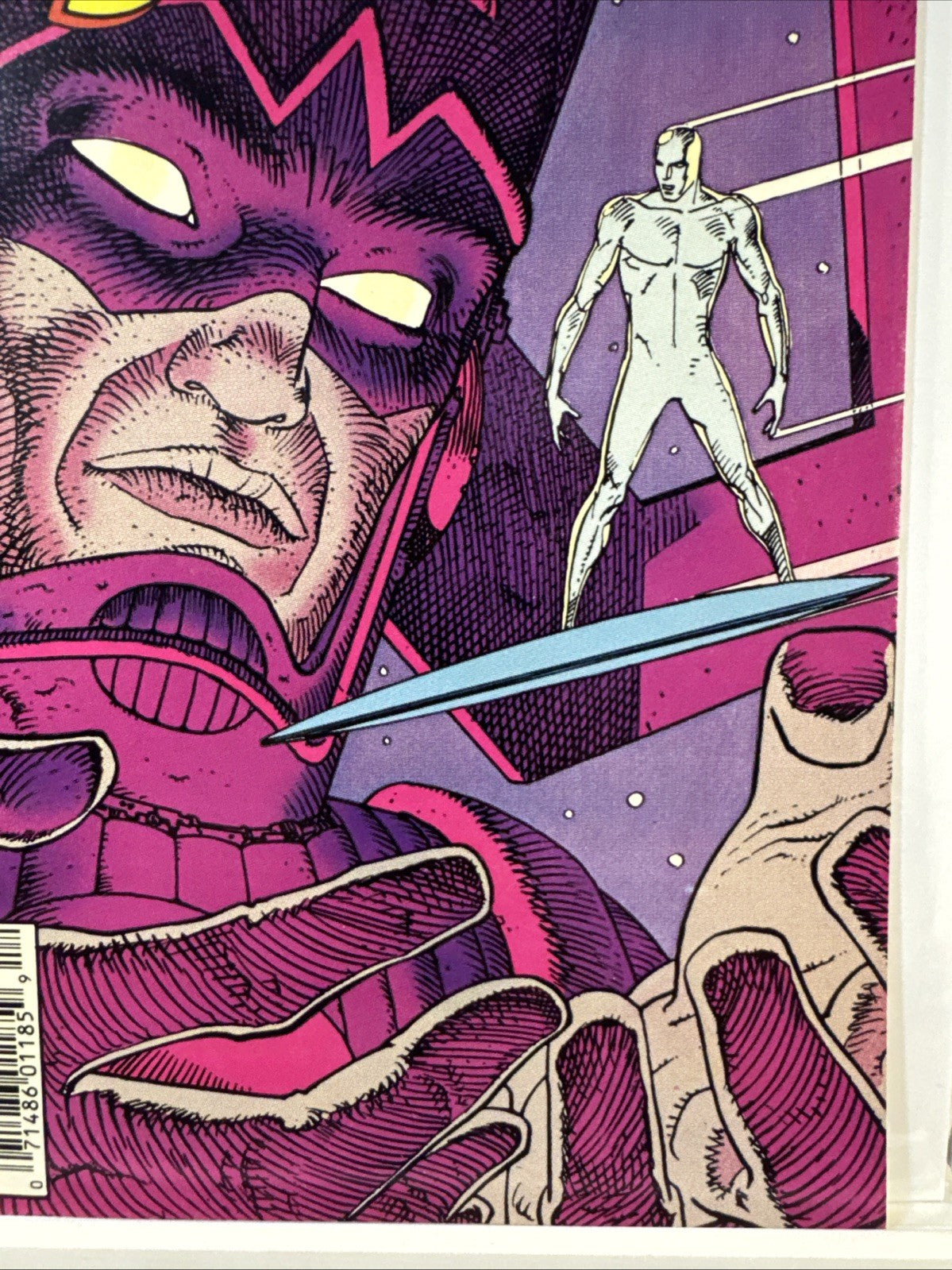 The Silver Surfer #1 Newsstand (Marvel Comics December 1988) NM- MOEBIUS COPPER