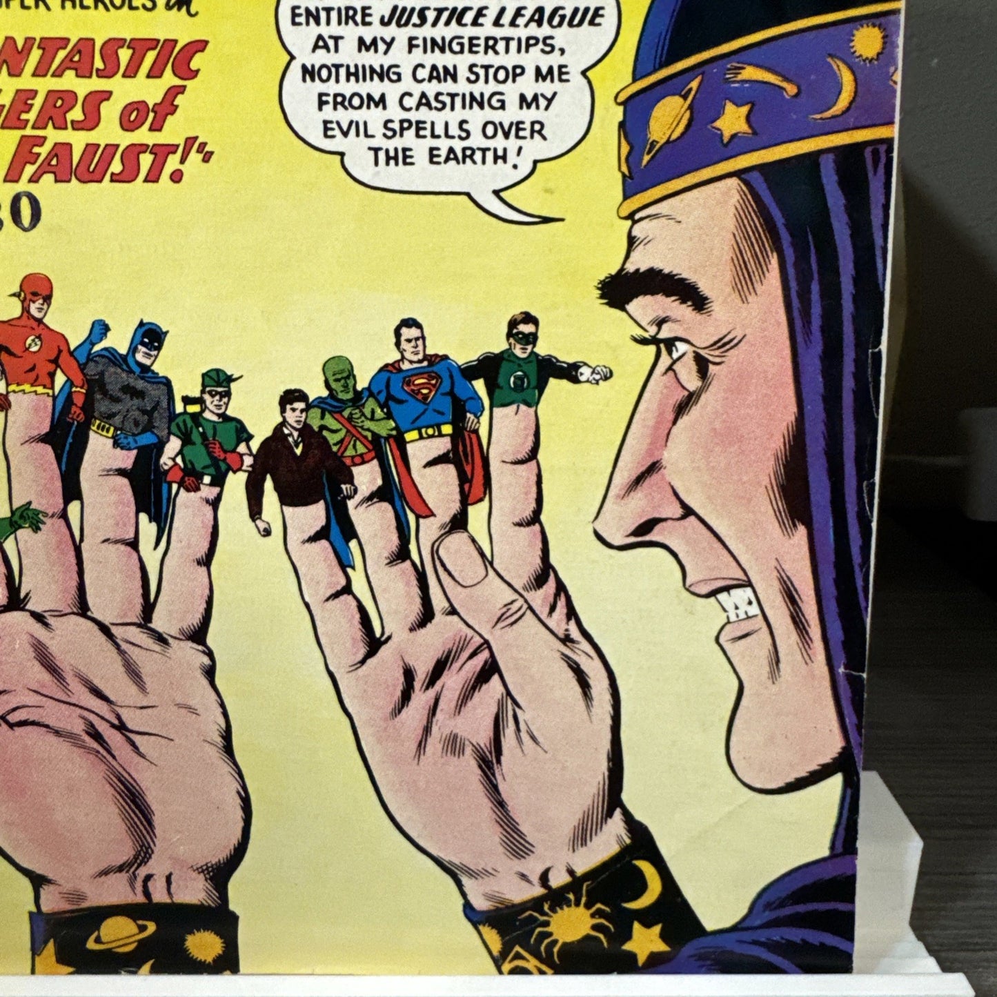 Justice League of America #10 (1962) 1st App Felix Faust &Demons Three F+ SILVER