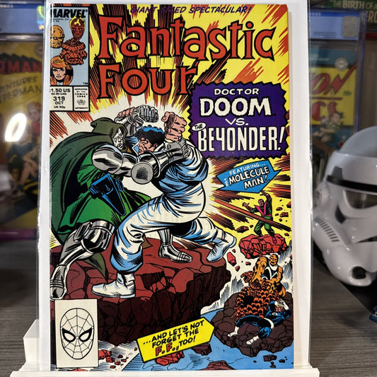 Fantastic Four #319 (Marvel 1988) KEY NM Origin Beyonder COPPER DOOM