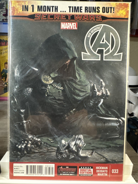 NEW AVENGERS #33-Marvel 2015-1st INCURSION-Dell’Otto DOOM Cover MODERN KEY NM