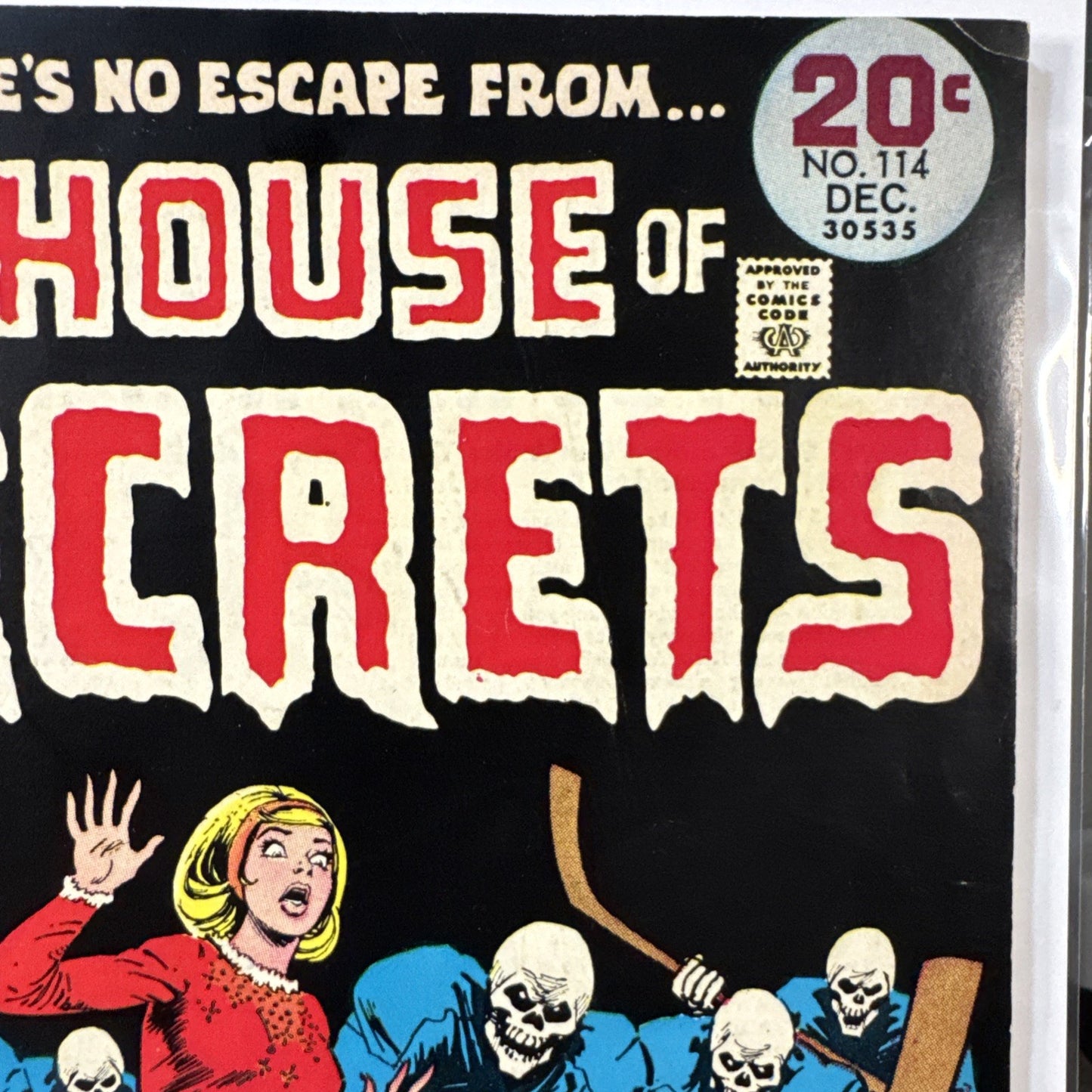 House of Secrets #114 Nick Cardy Cover (DC Comics December 1973) BRONZE VG