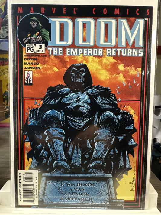 Doom: the Emperor Returns #3 (Marvel Comics March 2002)