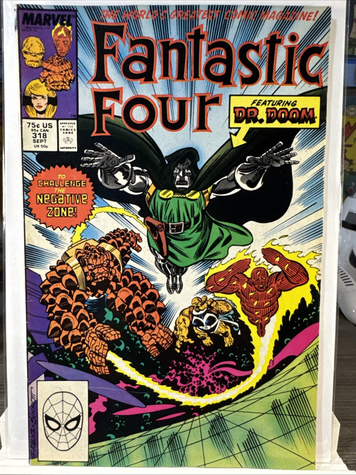 Fantastic Four #318 (Marvel Comics September 1988)