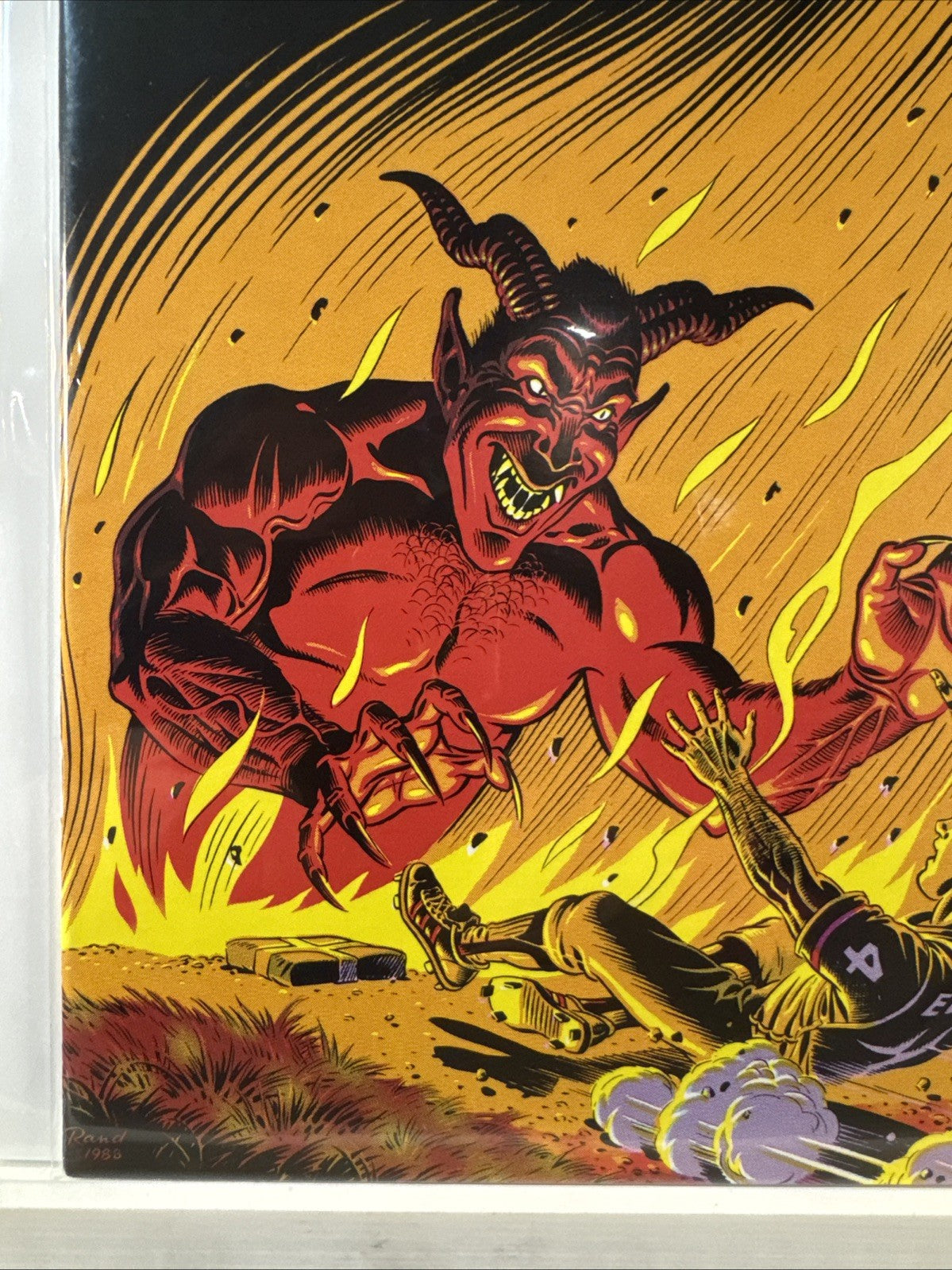 Death Rattle #17 1985 Series Kitchen Sink Comics NM Devil Cover UNDERGROUND