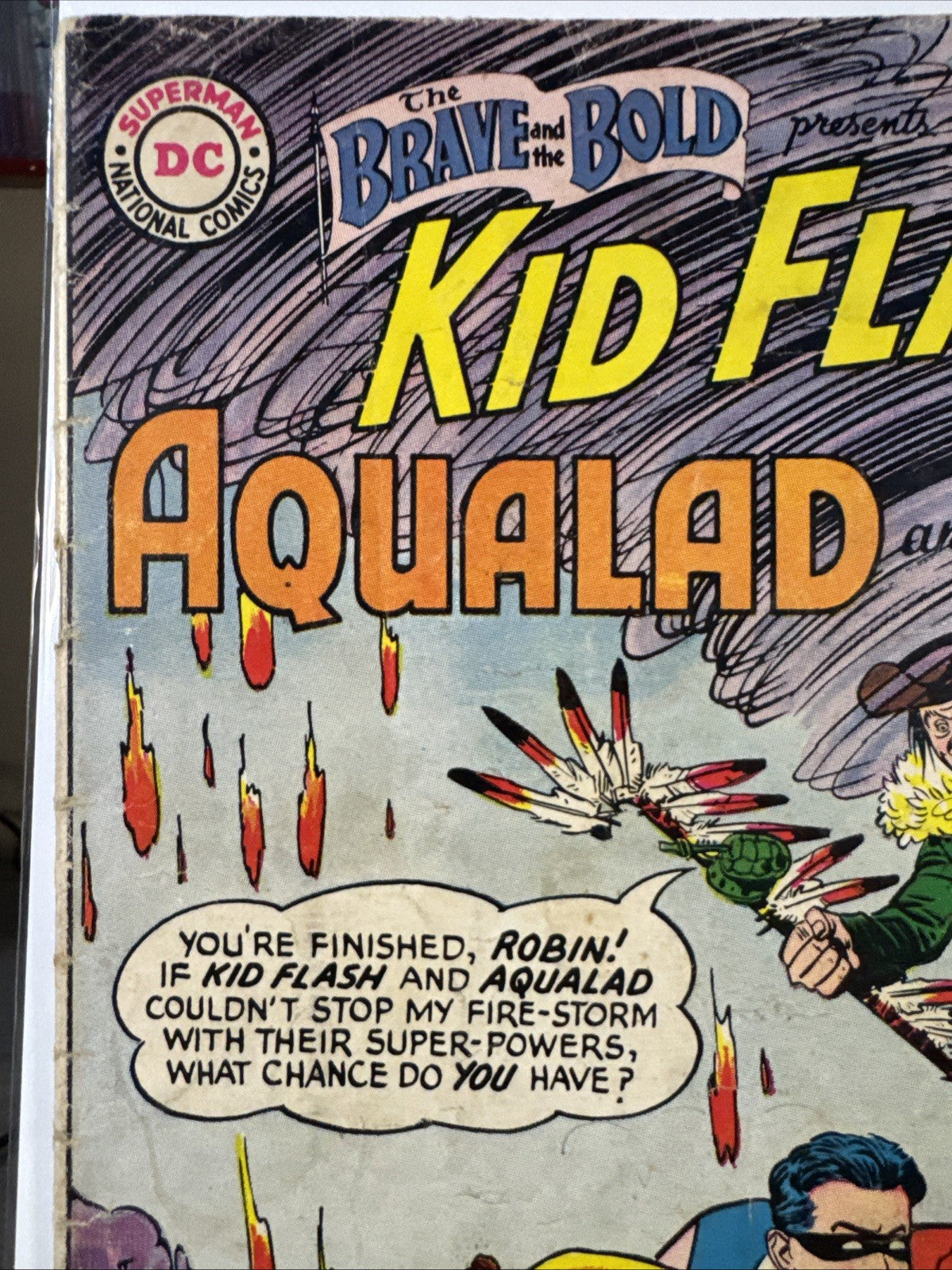 The Brave and the Bold #54 (DC Comics June-July 1964) SILVER KEY F-