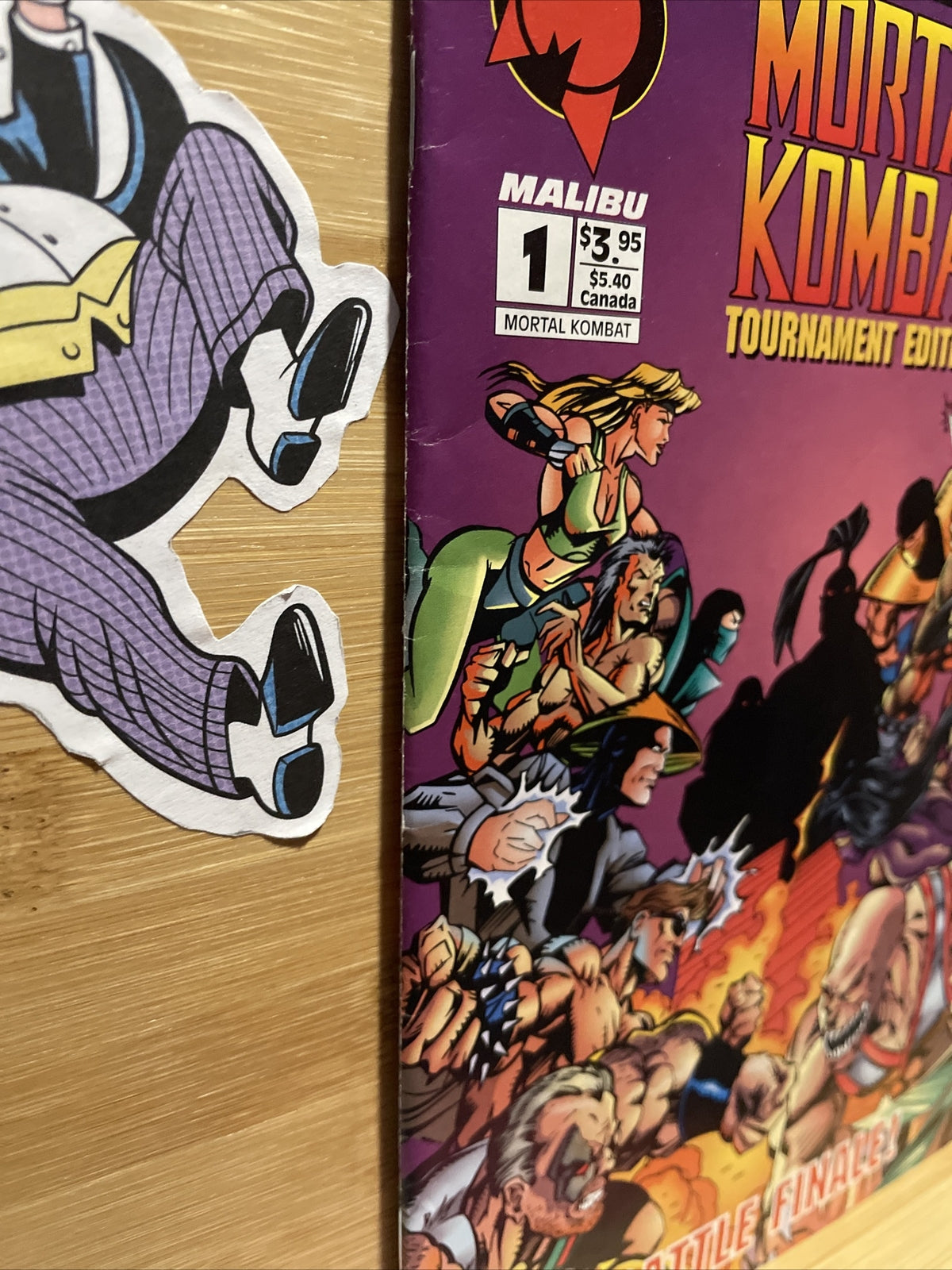 Mortal Kombat #1 Tournament Edition (1994, Malibu) 64 Page Special Comic RARE!