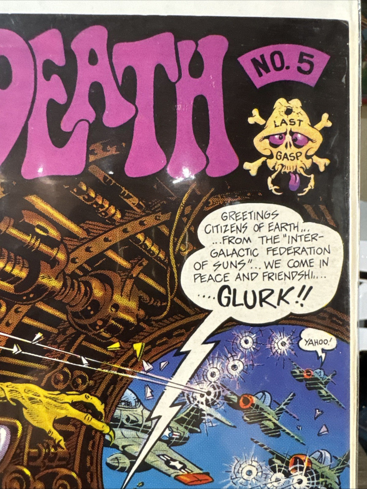 SLOW DEATH #5 Richard Corben Last Gasp 1973 UNDERGROUND COMIX VF/NM