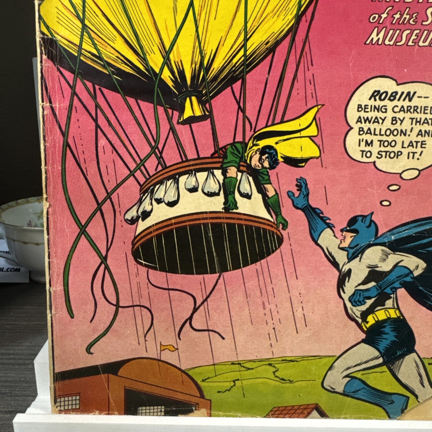 1955 - BATMAN #94 - GOLDEN AGE - MYSTERY OF THE SKY MUSEUM GD