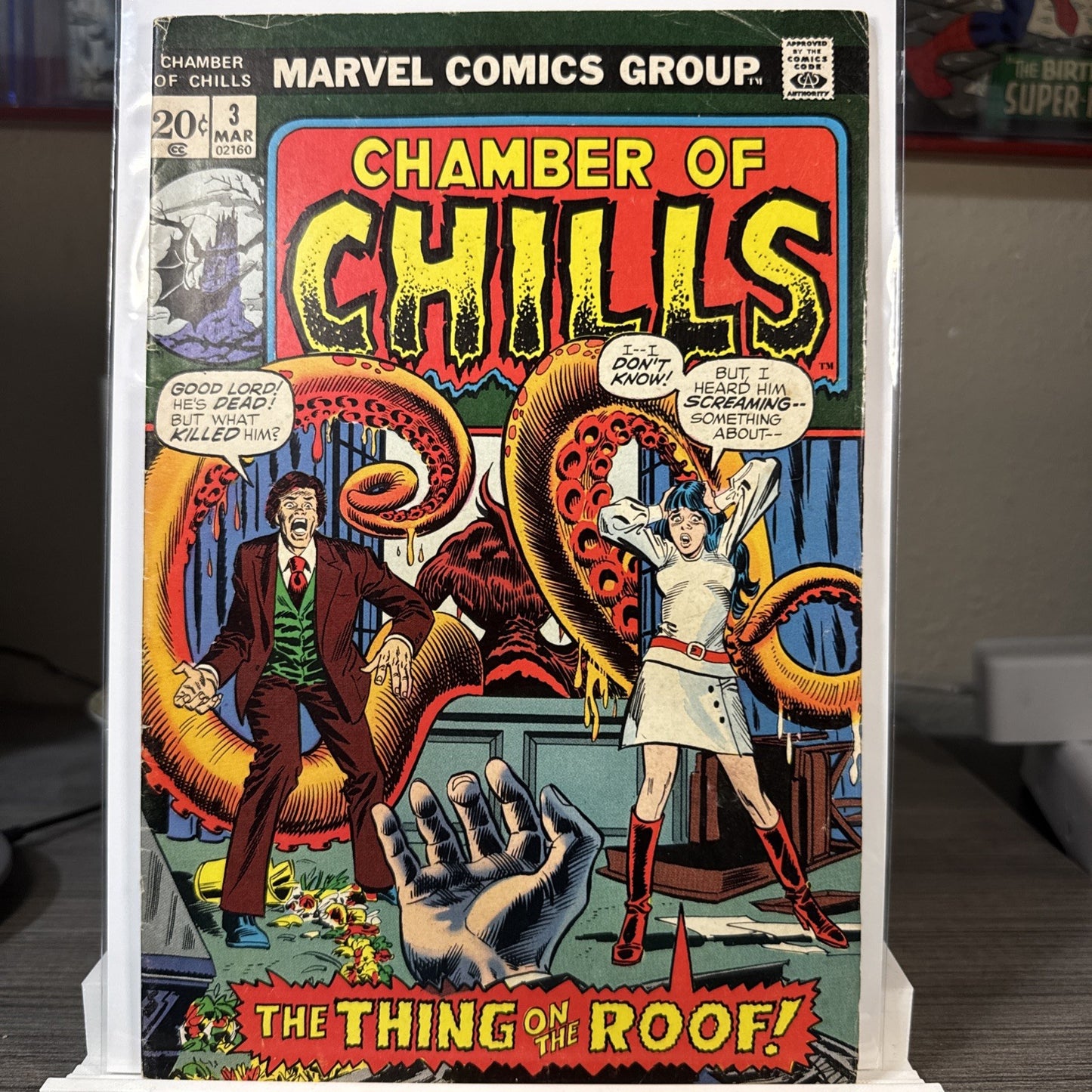 Chamber of Chills (1972) #3 1972 Marvel Comics Comic Book