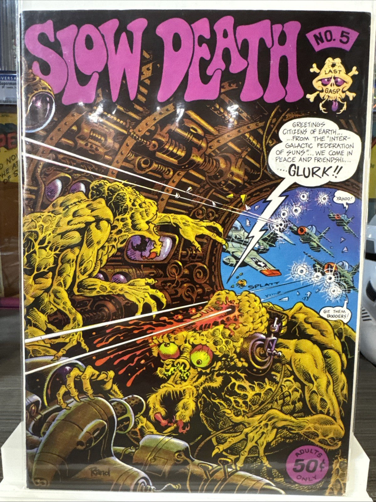 SLOW DEATH #5 Richard Corben Last Gasp 1973 UNDERGROUND COMIX VF/NM