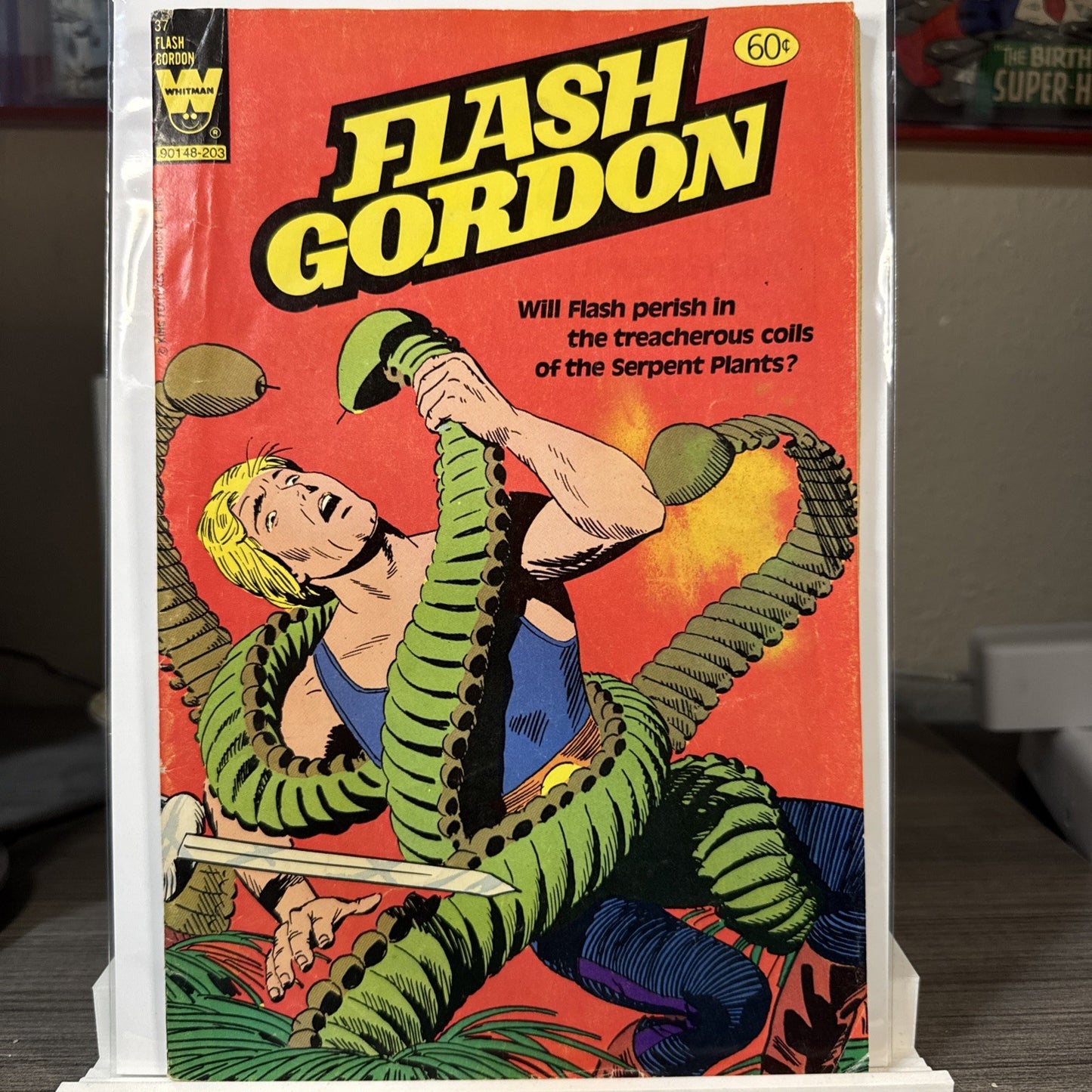 Flash Gordon #37 (Yellow Logo) VG Doctor Zarkov Ming Final Issue BRONZE 1982