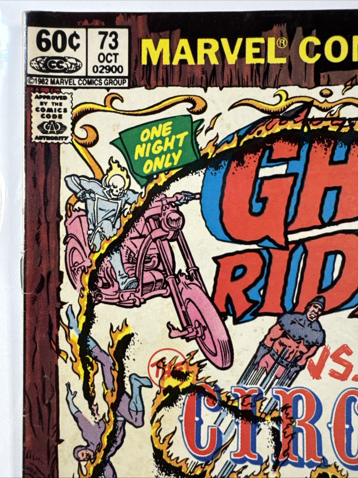 GHOST RIDER (Vol. 2) #73 F Newsstand, Marvel Comics 1982 BRONZE