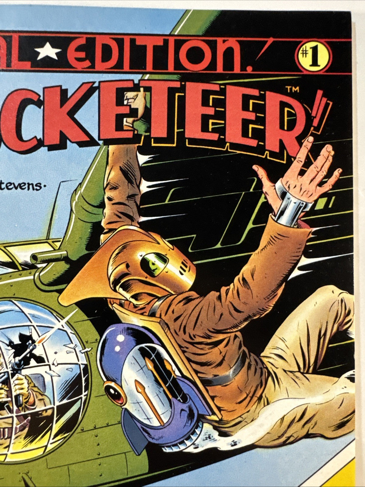 The Rocketeer Special Edition #1 Eclipse 1984 NM Betty Page Dave Stevens BRONZE