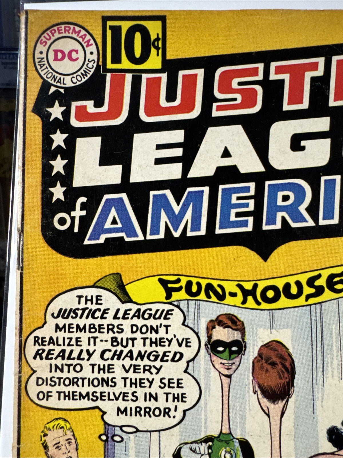 Justice League Of America #7 F+/VF- Last 10 Cent Cover! SILVER KEY