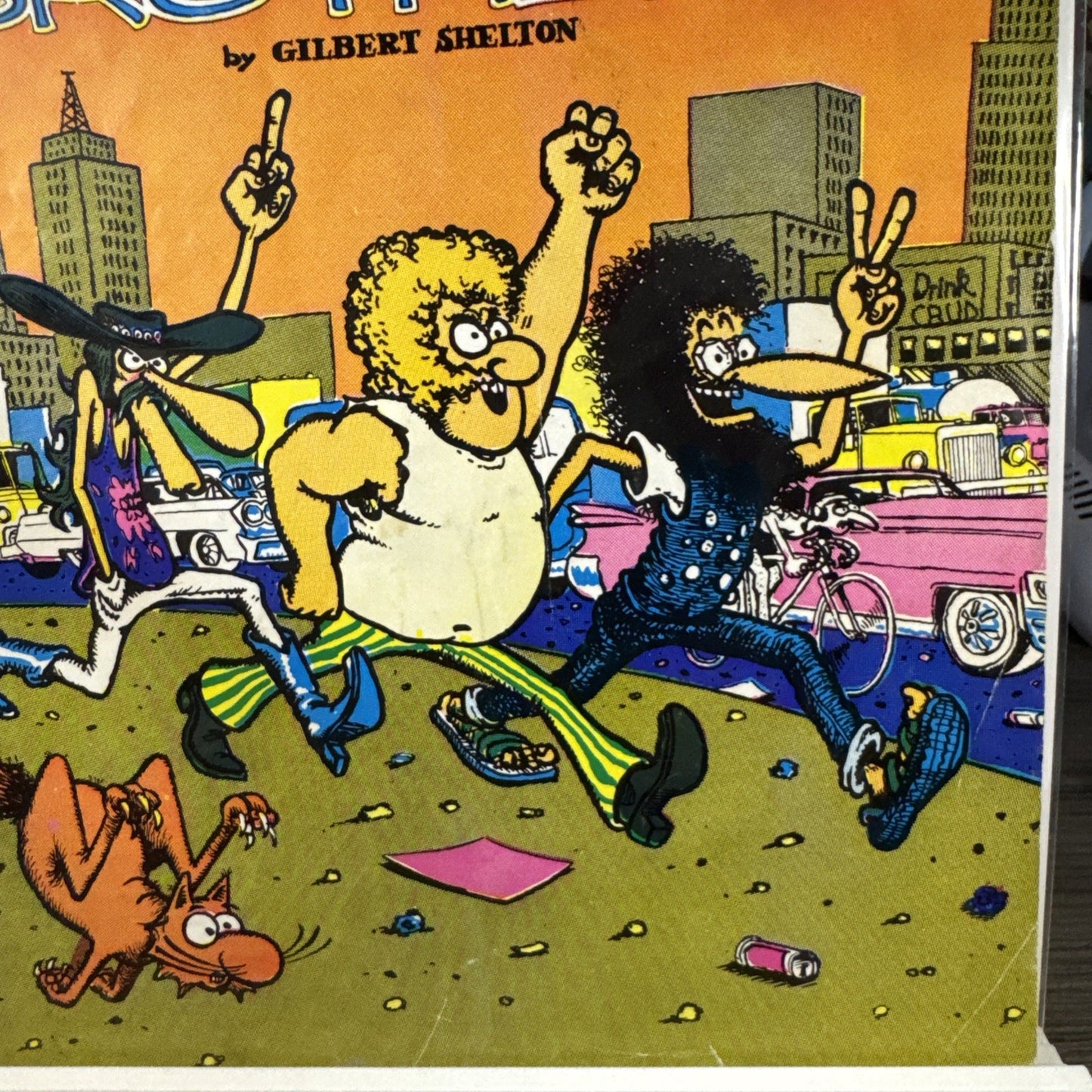 Fabulous Furry Freak Brothers #2 VG 2nd Print (Rip Off Press 1972) UNDERGROUND