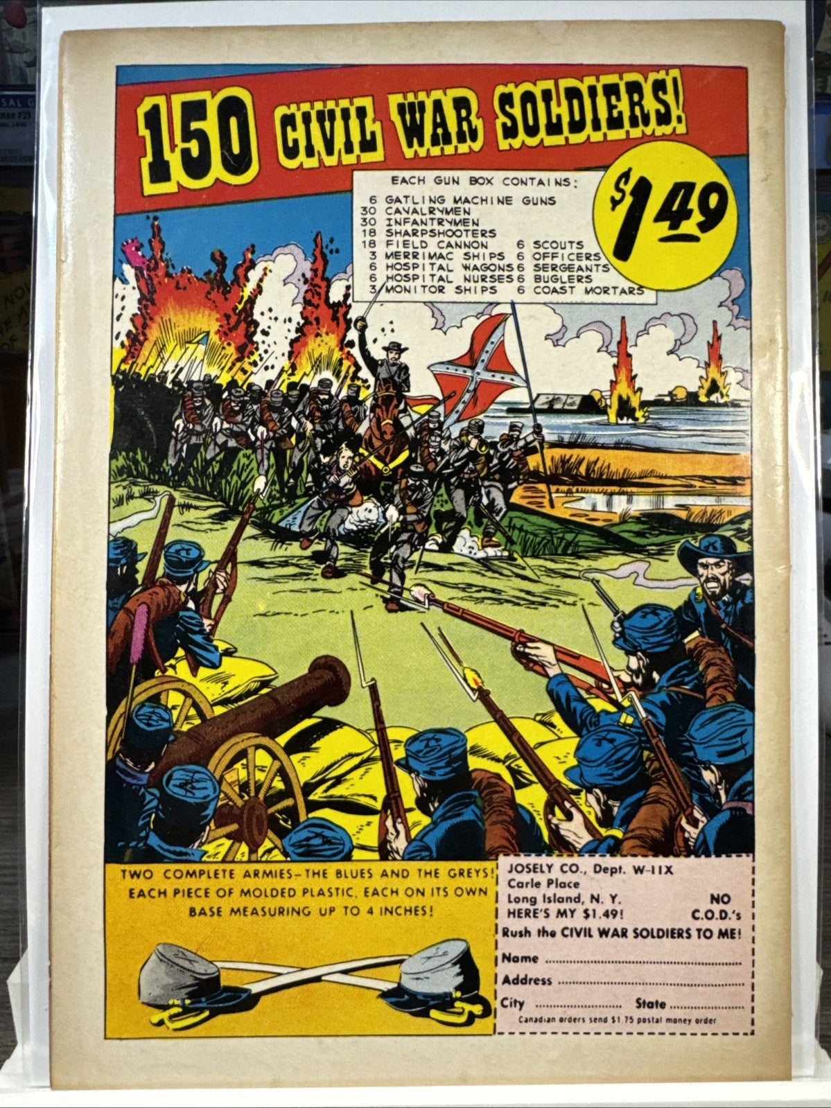 Justice League Of America #7 F+/VF- Last 10 Cent Cover! SILVER KEY