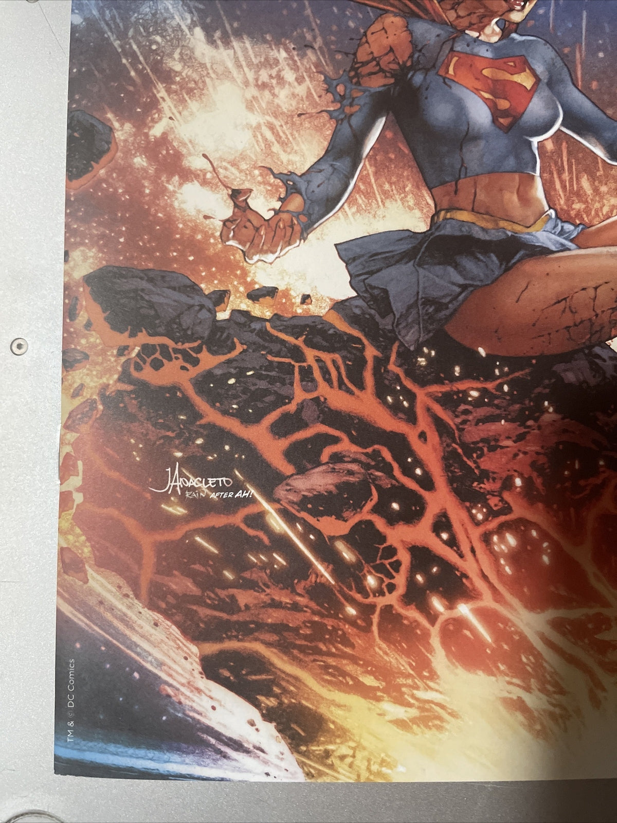 DCEASED #2 JAY ANACLETO Conv Exclusive Virgin Variant ADAM HUGHES Homage Perfect