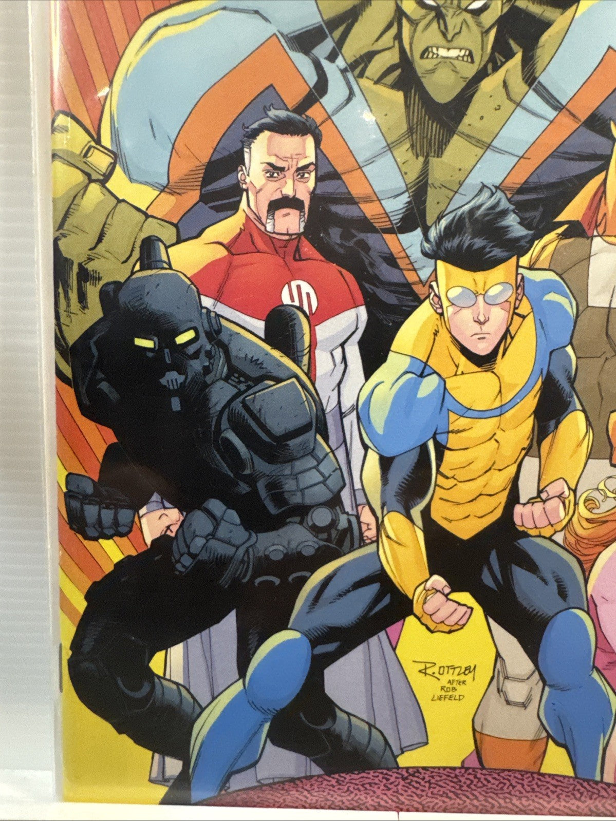 Invincible #133 Liefeld Youngblood Homage Cover Image Malibu 2017 Minty MODERN