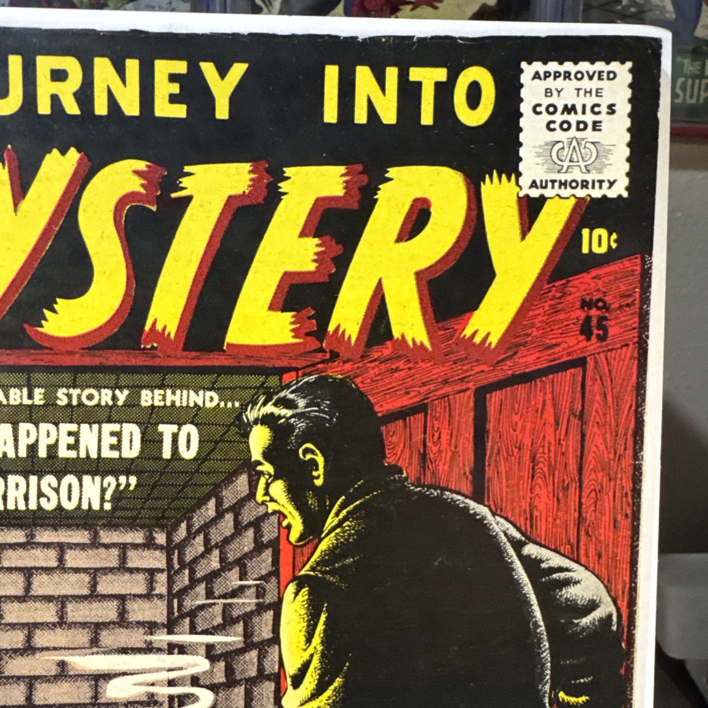 Journey Into Mystery 45 1957 Early Silver Age Horror 10Cent F/VF High Grade! 🔥