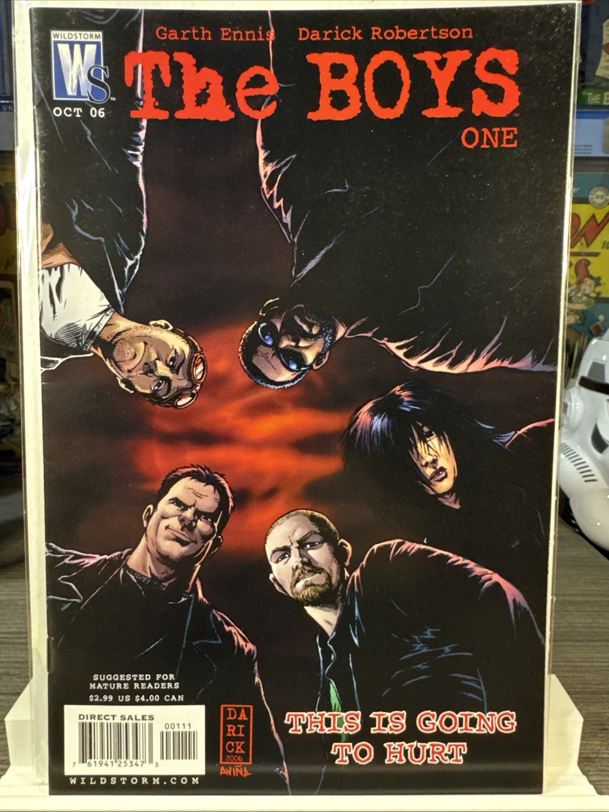 The Boys #1 (DC Comics October 2006) MODERN KEY NM-