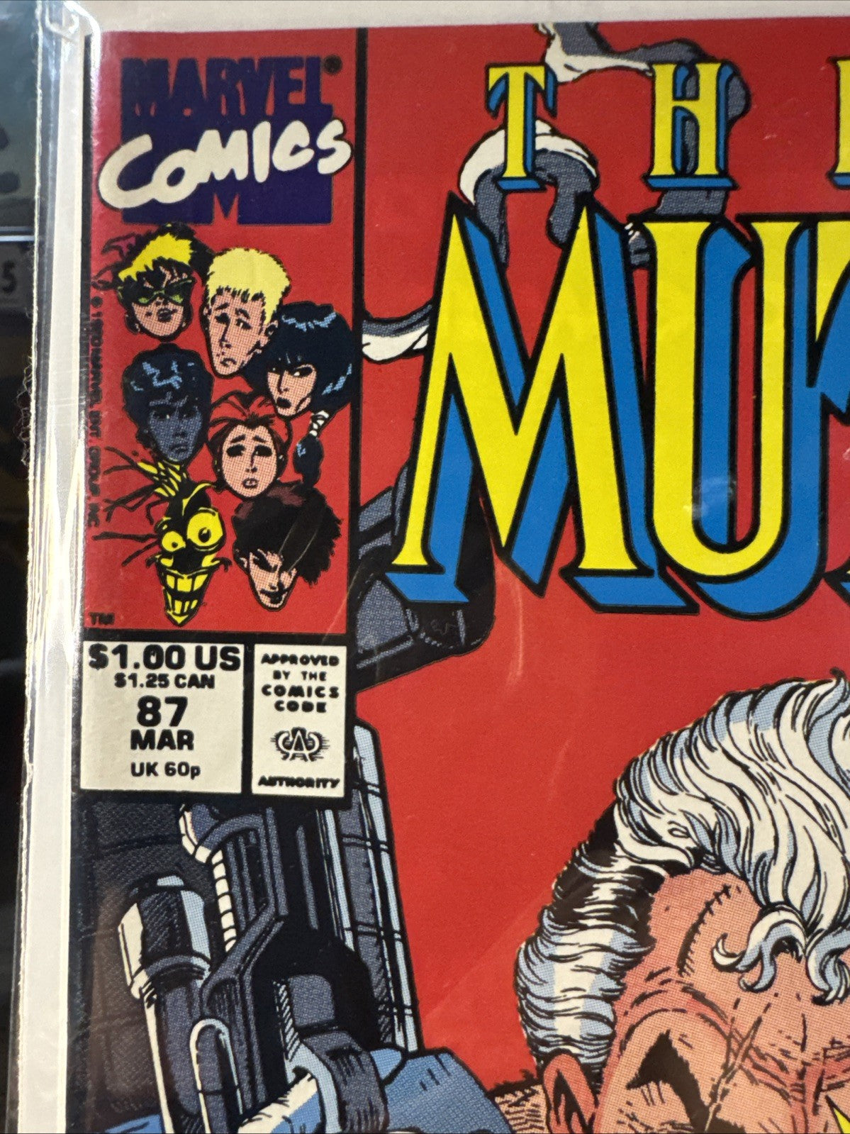 The New Mutants #87 Marvel Comics 1990 High Grade COPPER KEY 1st App Cable