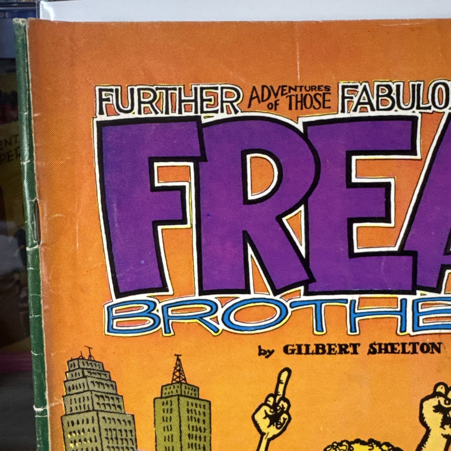 Fabulous Furry Freak Brothers #2 VG 2nd Print (Rip Off Press 1972) UNDERGROUND