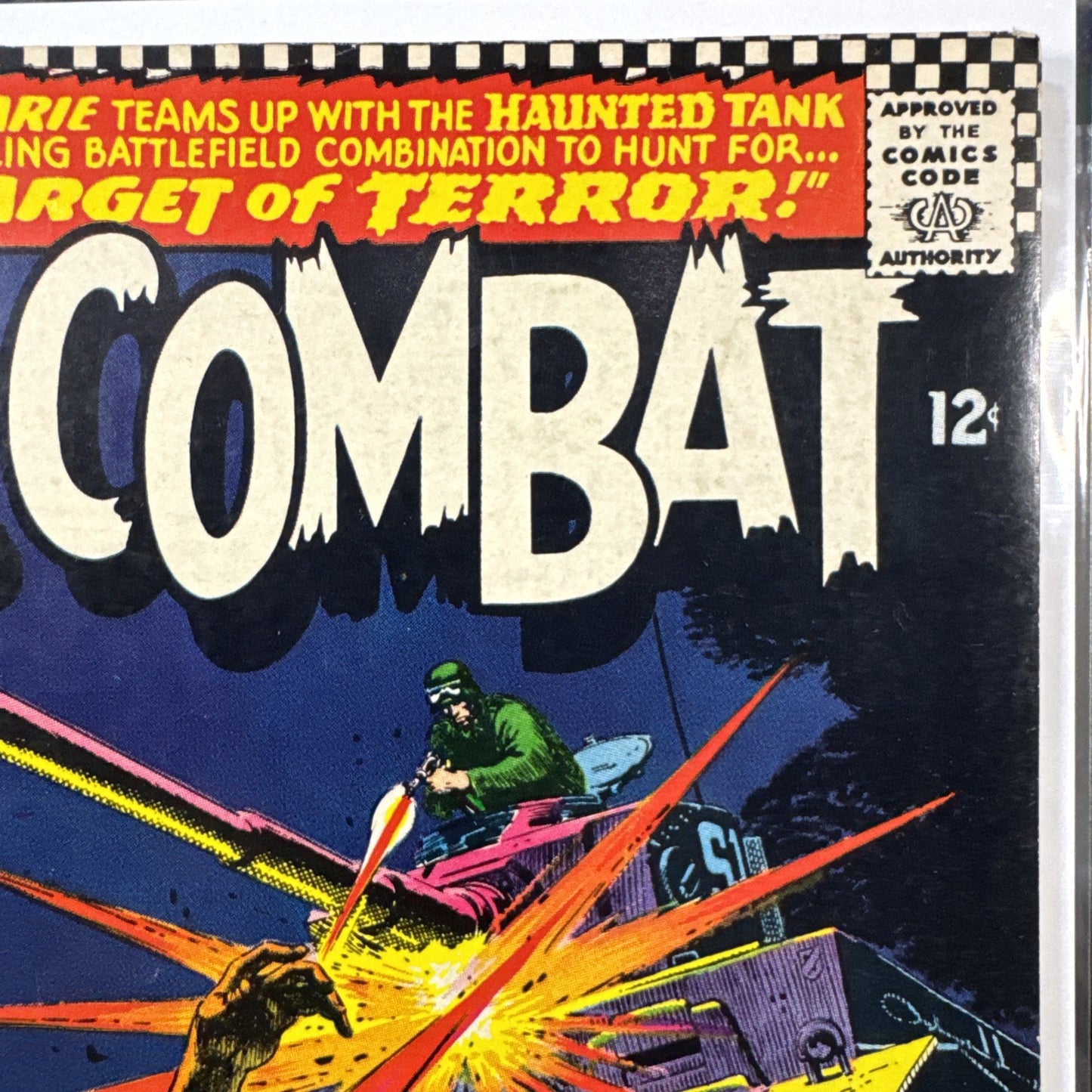 G.I. Combat #123 (DC Comics April-May 1967) SILVER