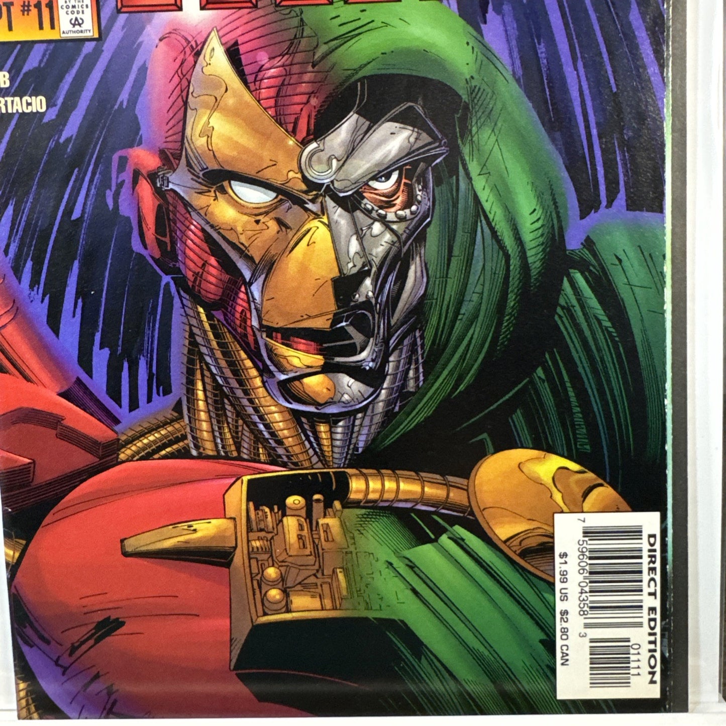 Invincible Iron Man #11 1st Tony Stark Dr Doom MCU Marvel 1997 DOOM KEY MODERN
