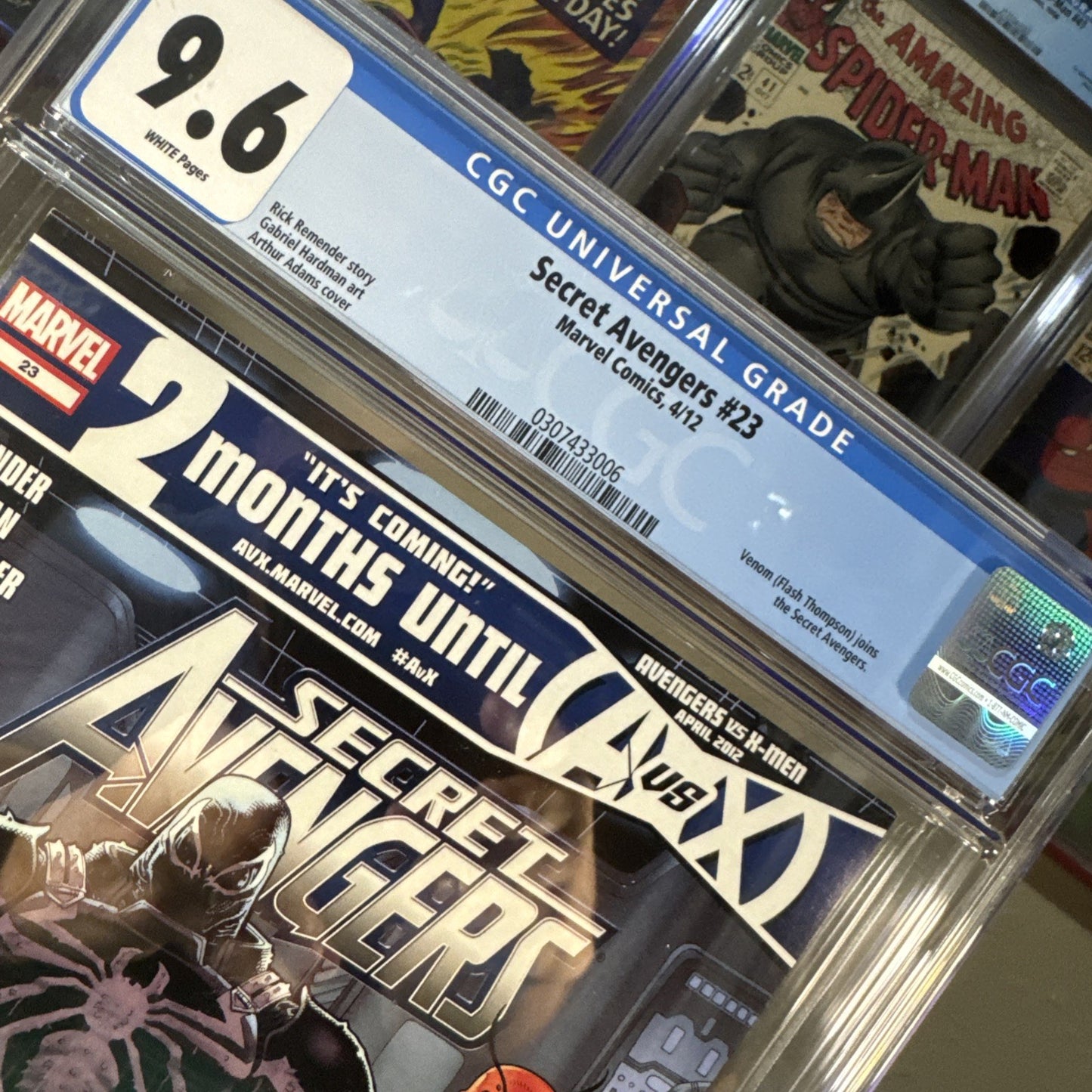 Secret Avengers #23 Agent Venom (Marvel, 2012) Arthur Adams Cover Art CGC 9.6 WP