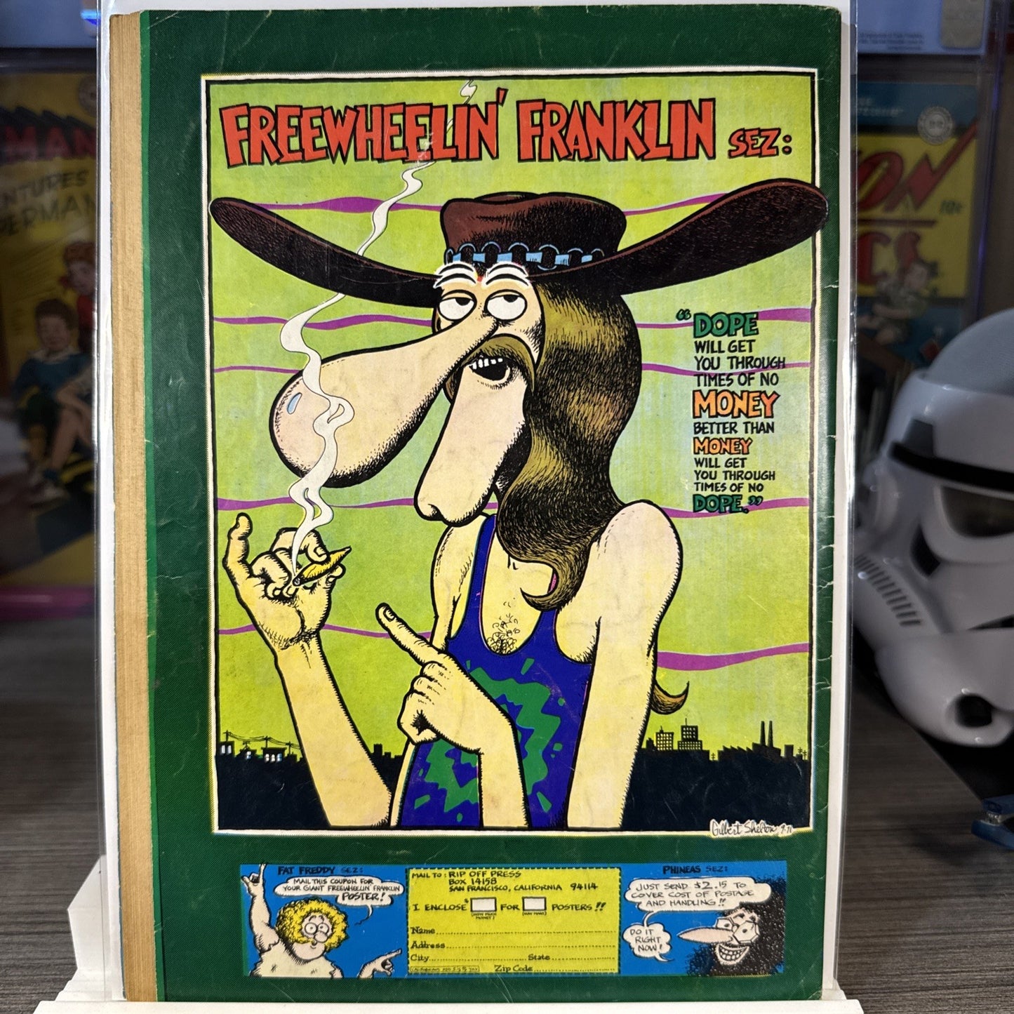 Fabulous Furry Freak Brothers #2 VG 2nd Print (Rip Off Press 1972) UNDERGROUND