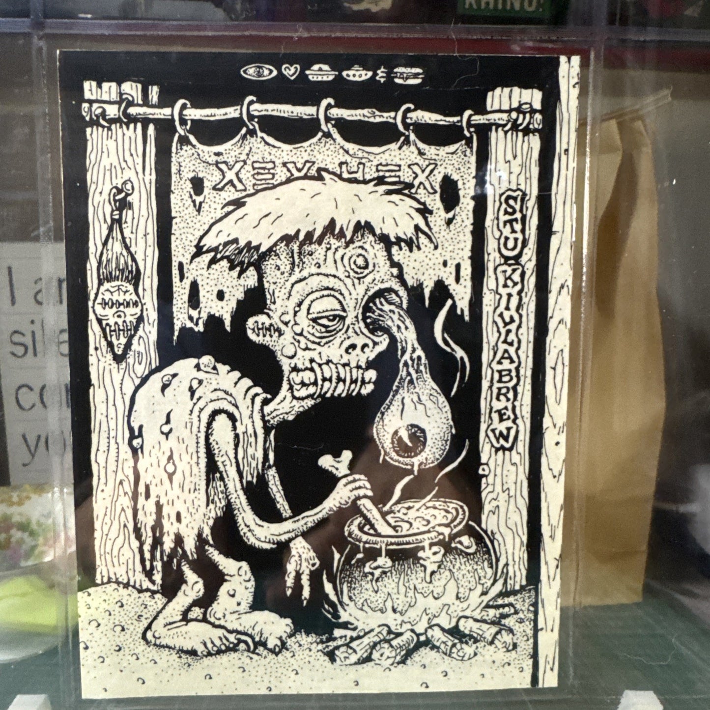 XEX HEX #1 Legendary Lowbrow Artist XNO BRONZE 1985 Skater Zine CGC 9.6 Rare!