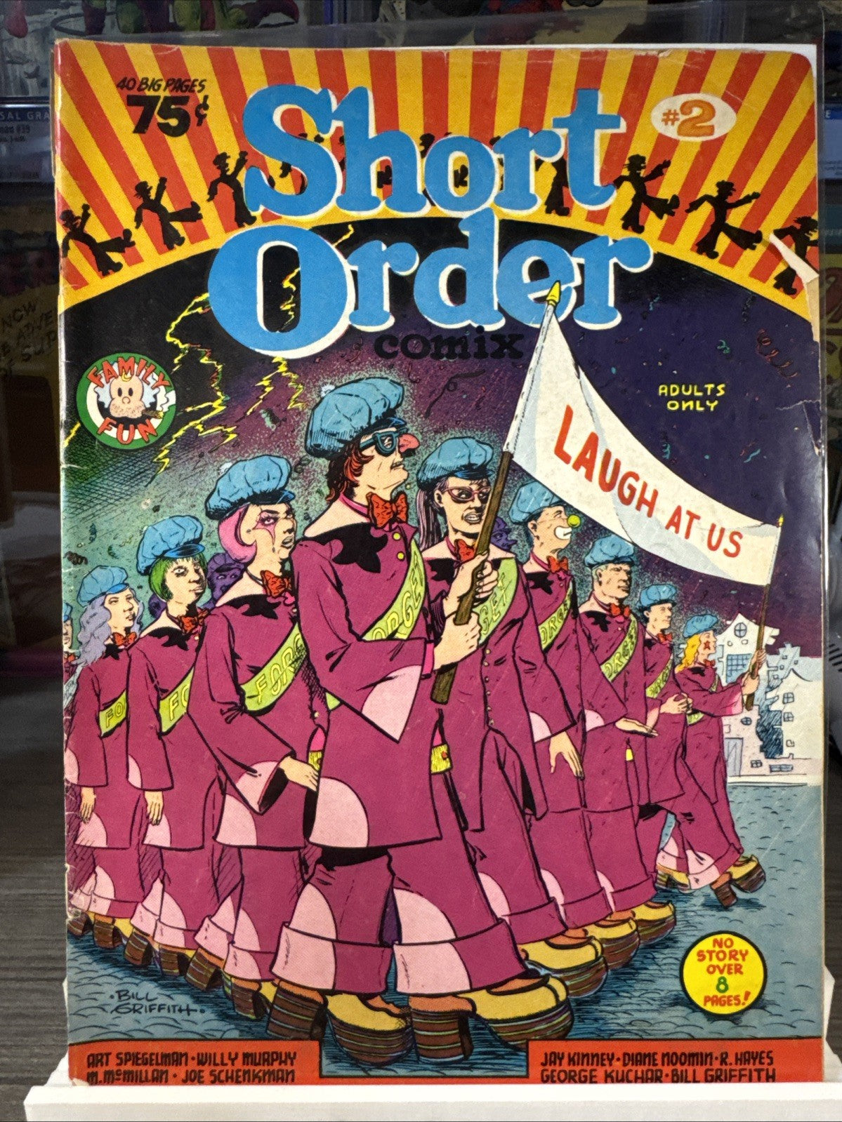 Short Order Comix #2 (Family Fun 1974) VG Art Spiegelman 1st Print UNDERGROUND