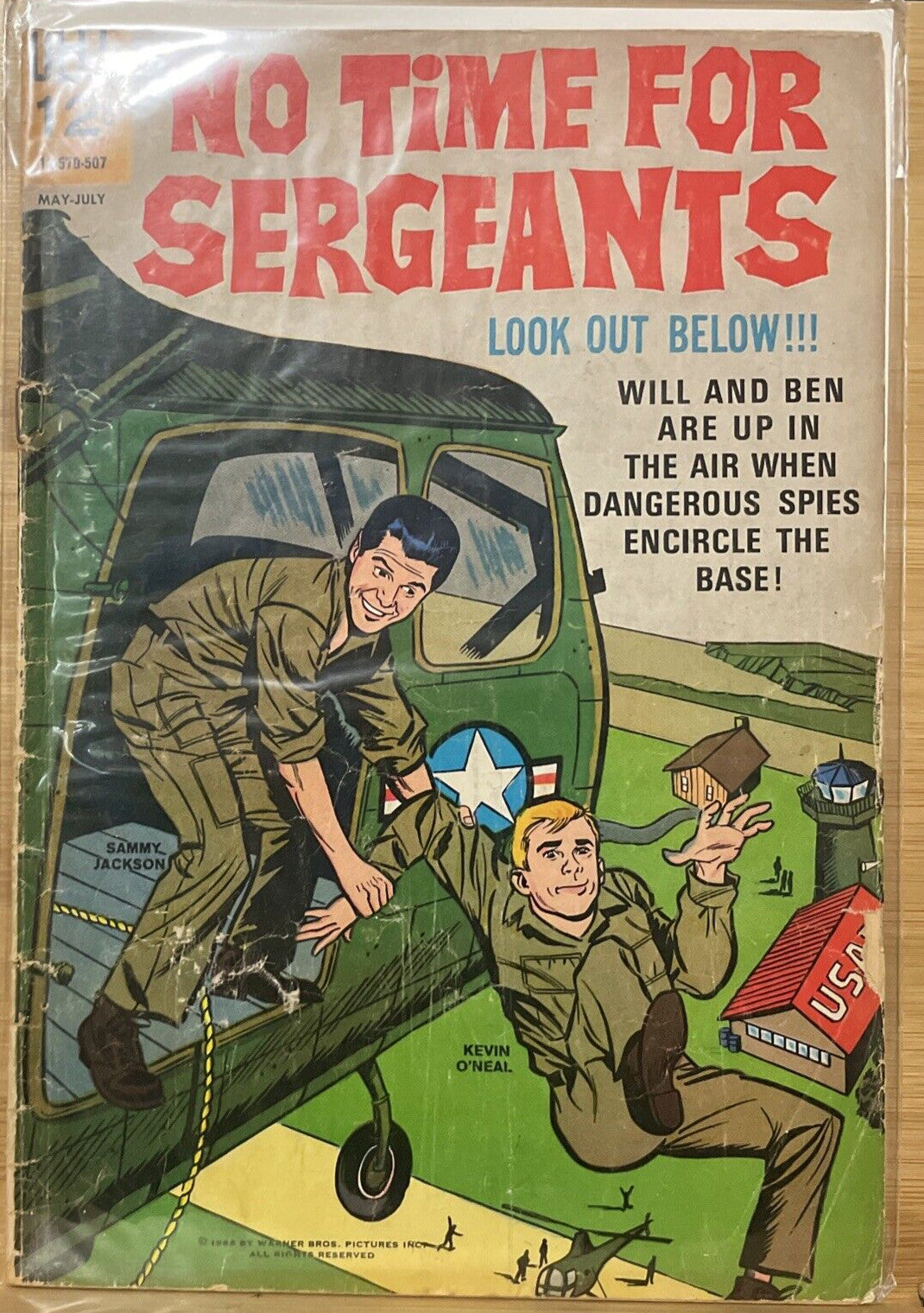 NO TIME FOR SERGEANTS 2 G-VG May-July 1965 COMICS BOOK Dell 12 Cent May July