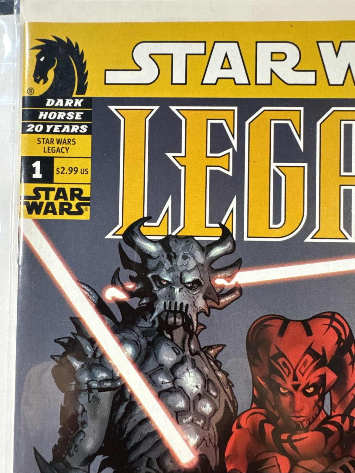Star Wars: Legacy #1 (Dark Horse 2006) KEY SUPER LOW PRINT RUN Adam Hughes Cover