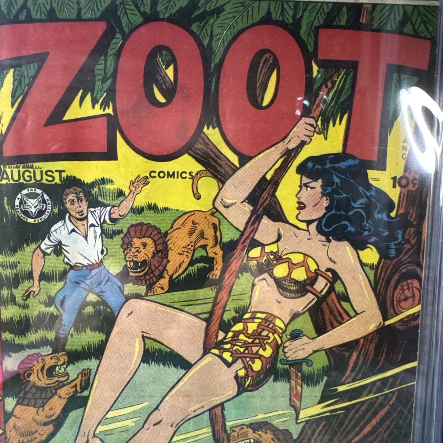 Zoot Comics #8 Classic Cover Good Girl Golden Age Matt Baker Comic 1947 CGC 2.0