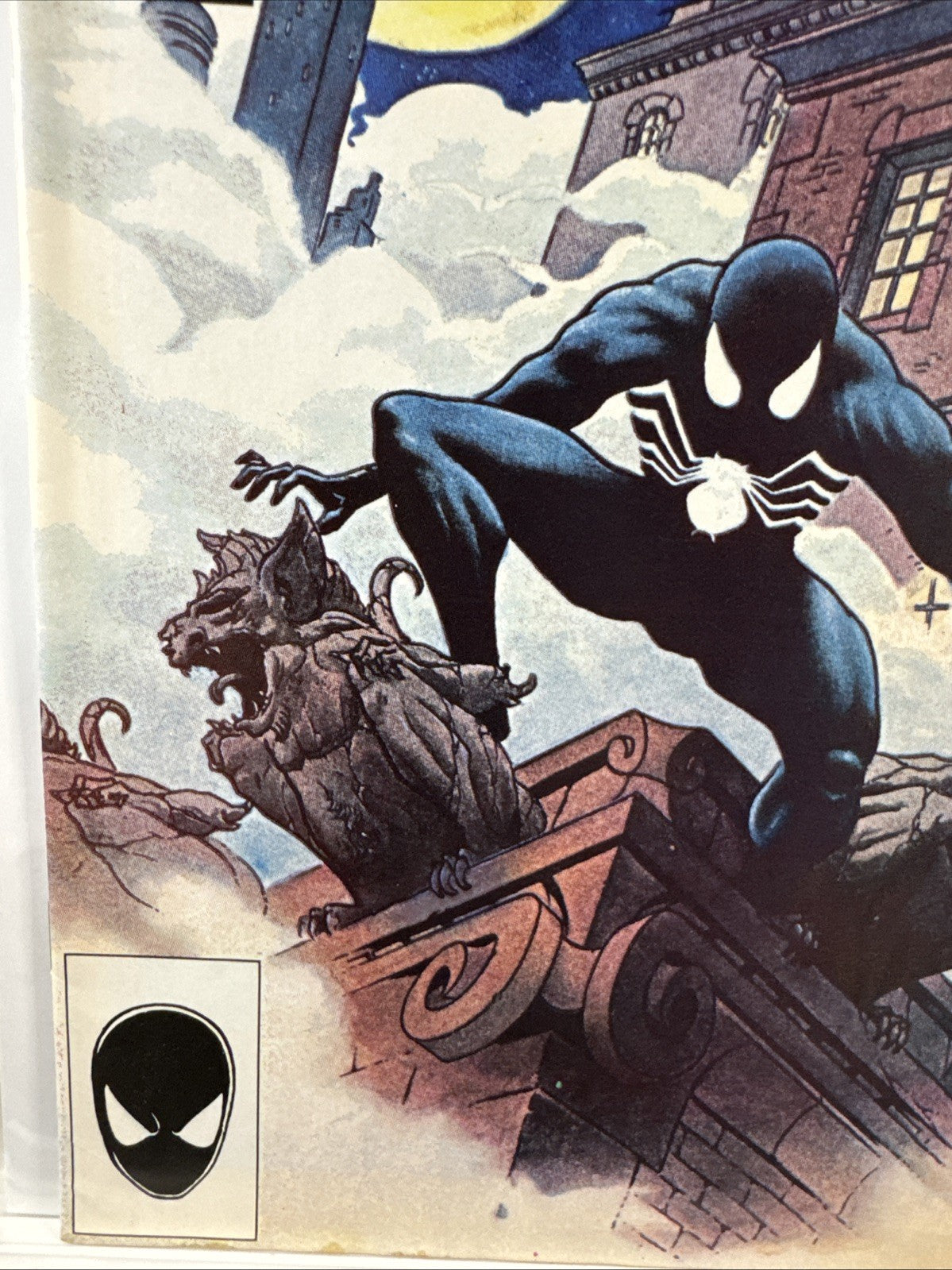 Web of Spider-Man #1 Marvel 1985 COPPER KEY Beautiful Charles Vess Painted Cover