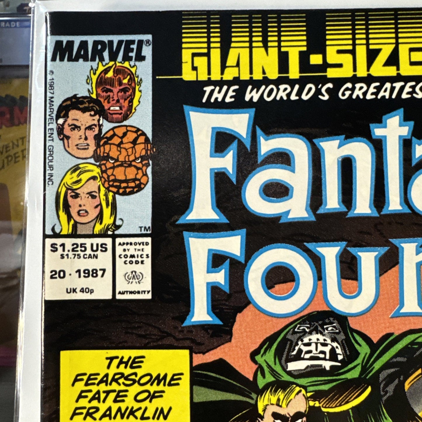 Fantastic Four Annual #20 (Marvel Comics May 1987) DOOM COPPER