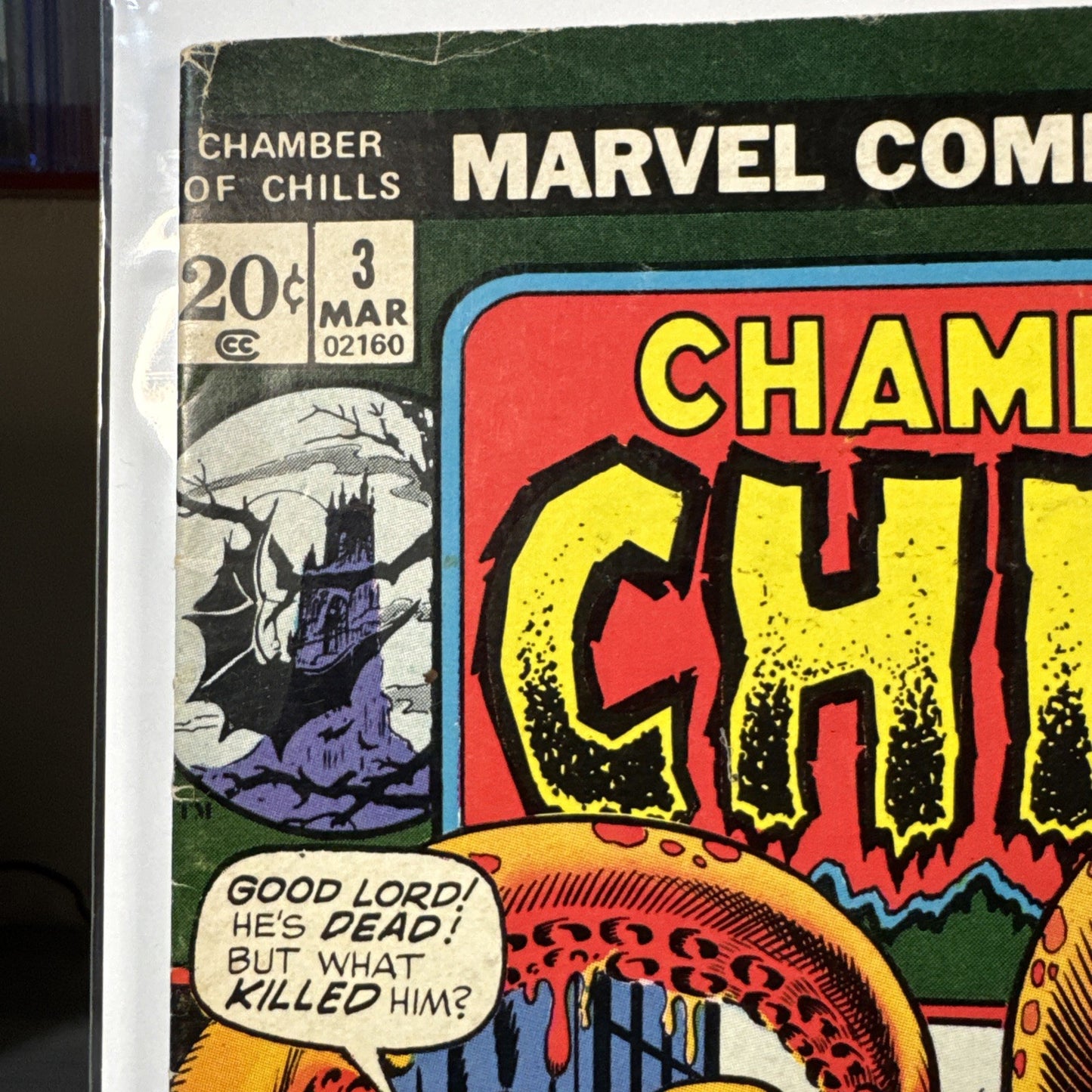 Chamber of Chills (1972) #3 1972 Marvel Comics Comic Book