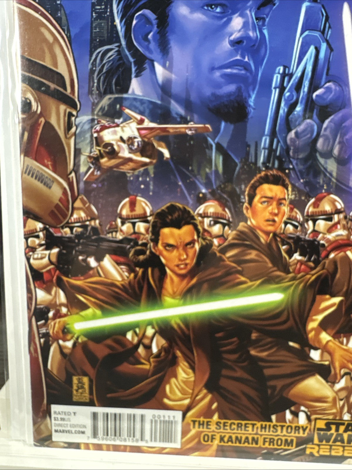 Kanan the Last Padawan #1 Mark Brooks Cover (Marvel 2015) STAR WARS KEY MODERN