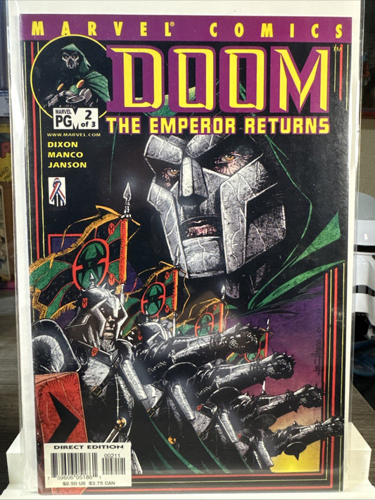 Doom: the Emperor Returns #2 (Marvel Comics February 2002) MODERN NM-