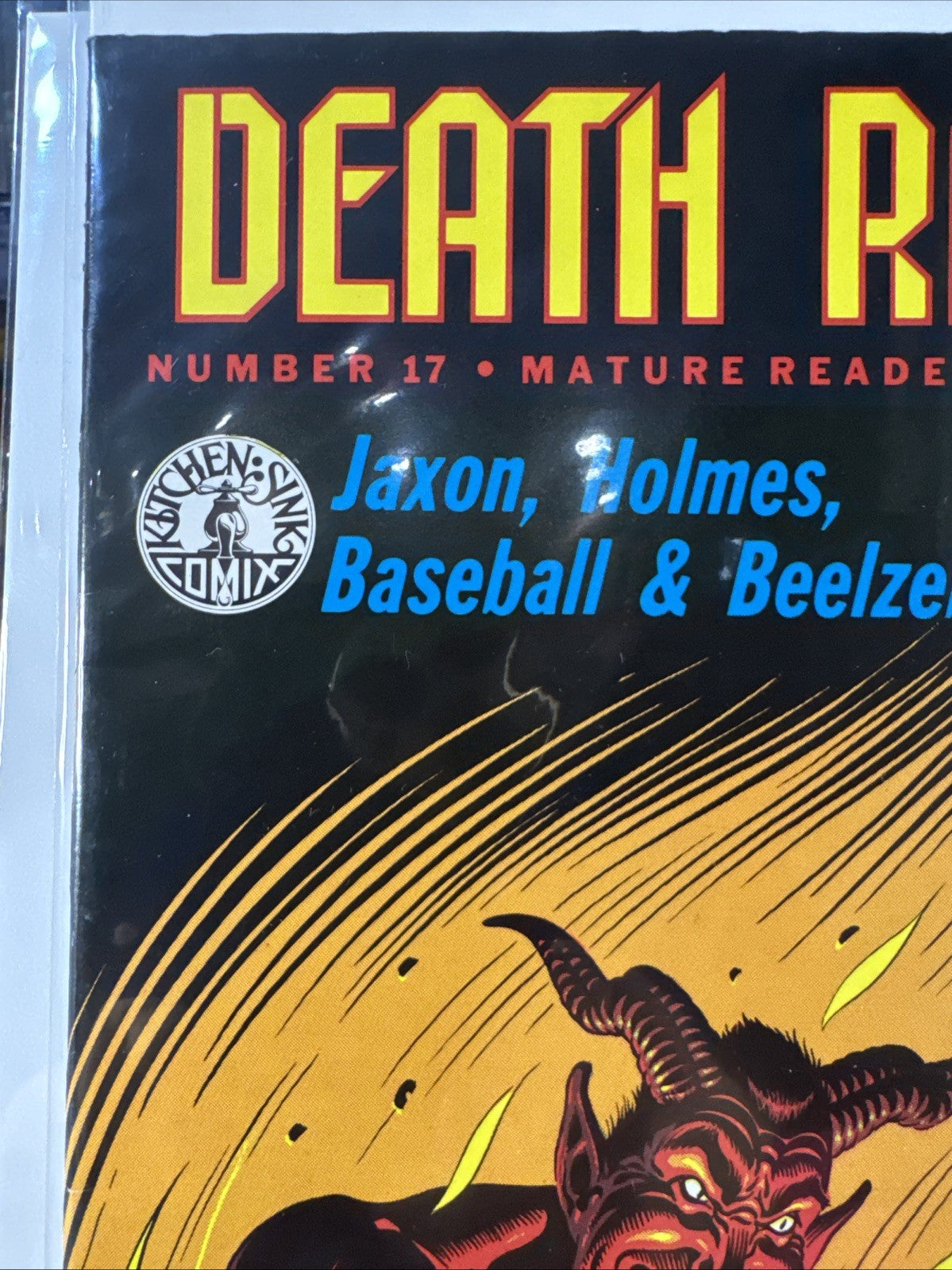 Death Rattle #17 1985 Series Kitchen Sink Comics NM Devil Cover UNDERGROUND