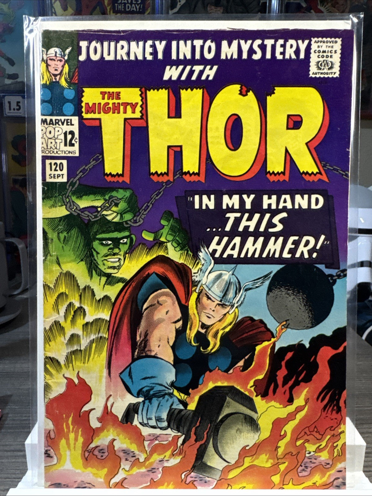 Journey into Mystery #120 (Marvel Comics September 1965) F- SILVER