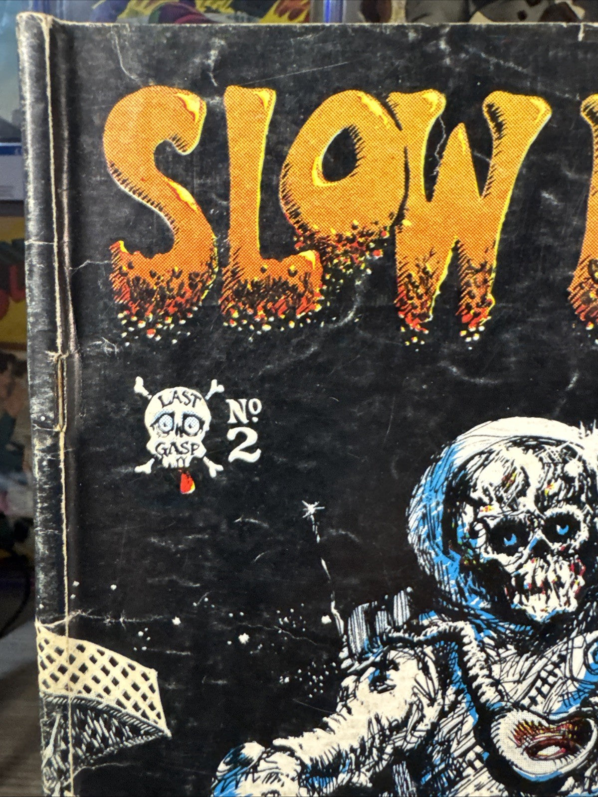 Slow Death #2, Last Gasp 1970 VG- 2nd Print Richard Corben UNDERGROUND BRONZE