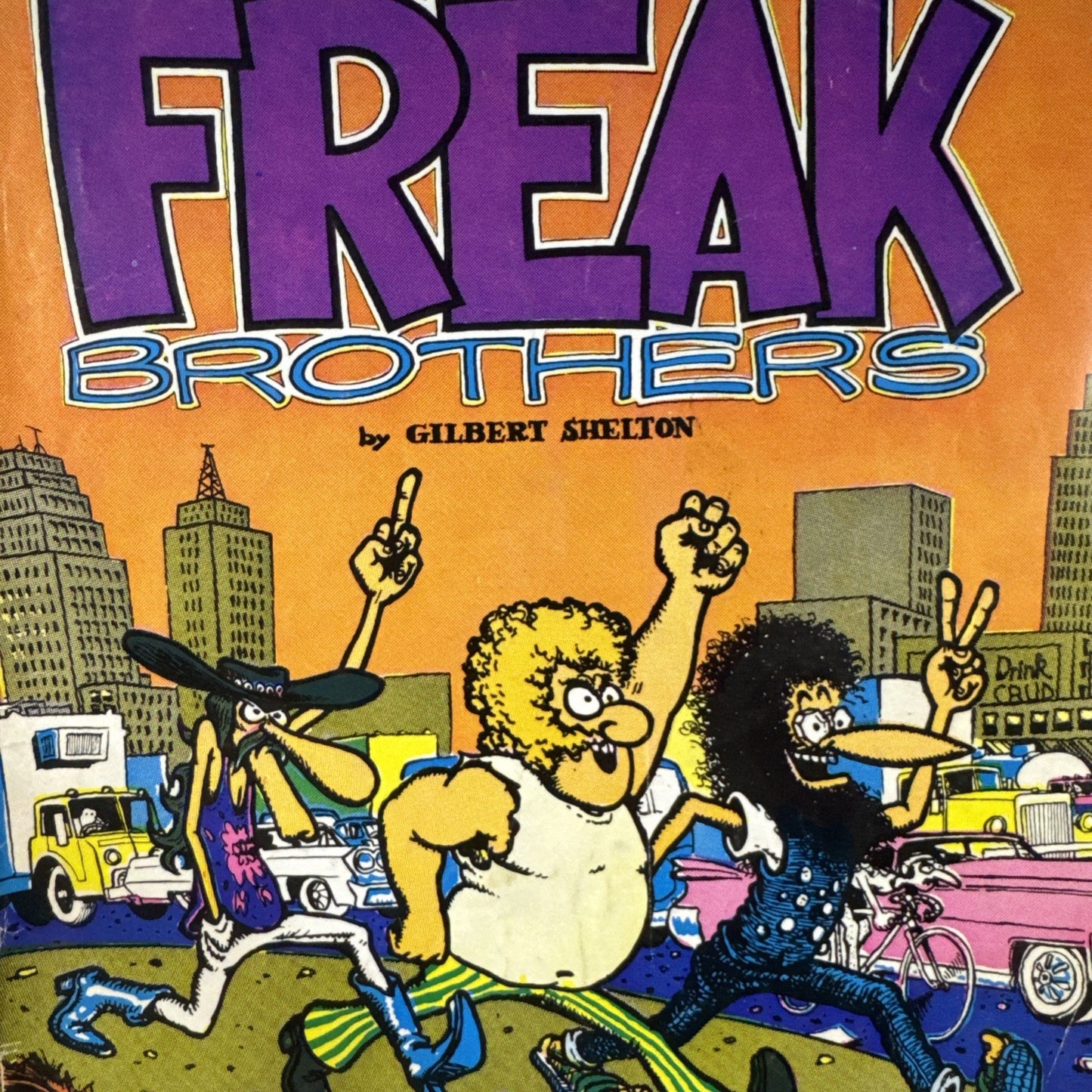Fabulous Furry Freak Brothers #2 VG 2nd Print (Rip Off Press 1972) UNDERGROUND