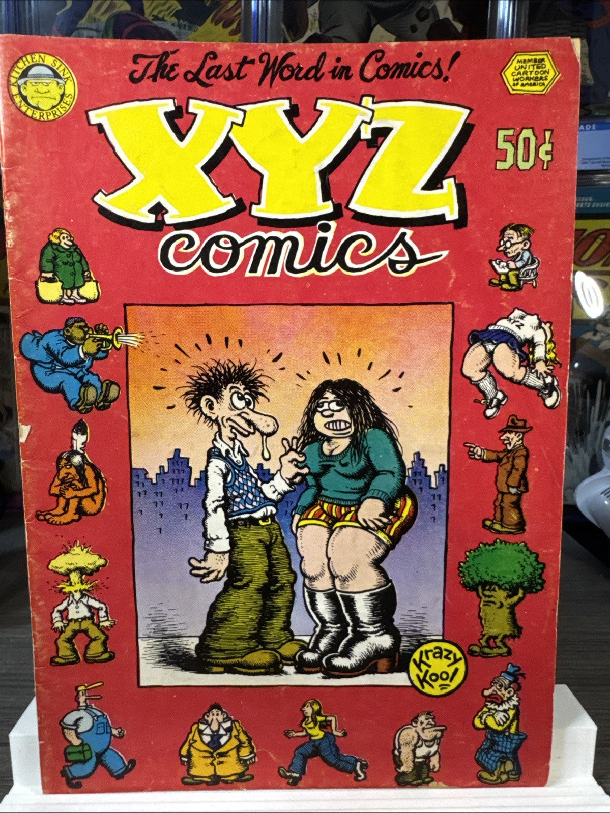 Xyz Comics (Kitchen Sink Press 1972) 1st Print Robert Crumb UNDERGROUND BRONZE