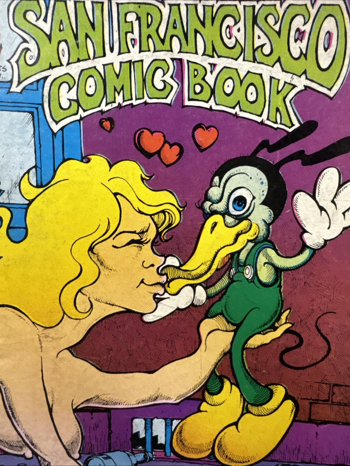 San Francisco Comic Book #2 1970 Wraparound Cover The Print Mint UNDERGROUND