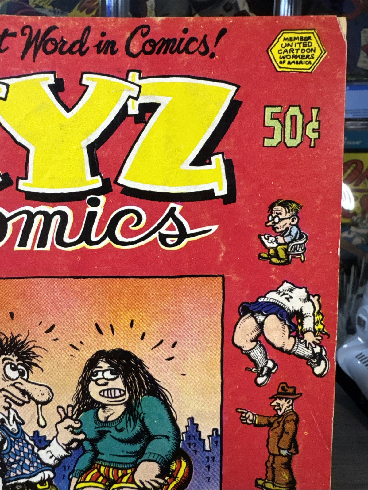 Xyz Comics (Kitchen Sink Press 1972) 1st Print Robert Crumb UNDERGROUND BRONZE