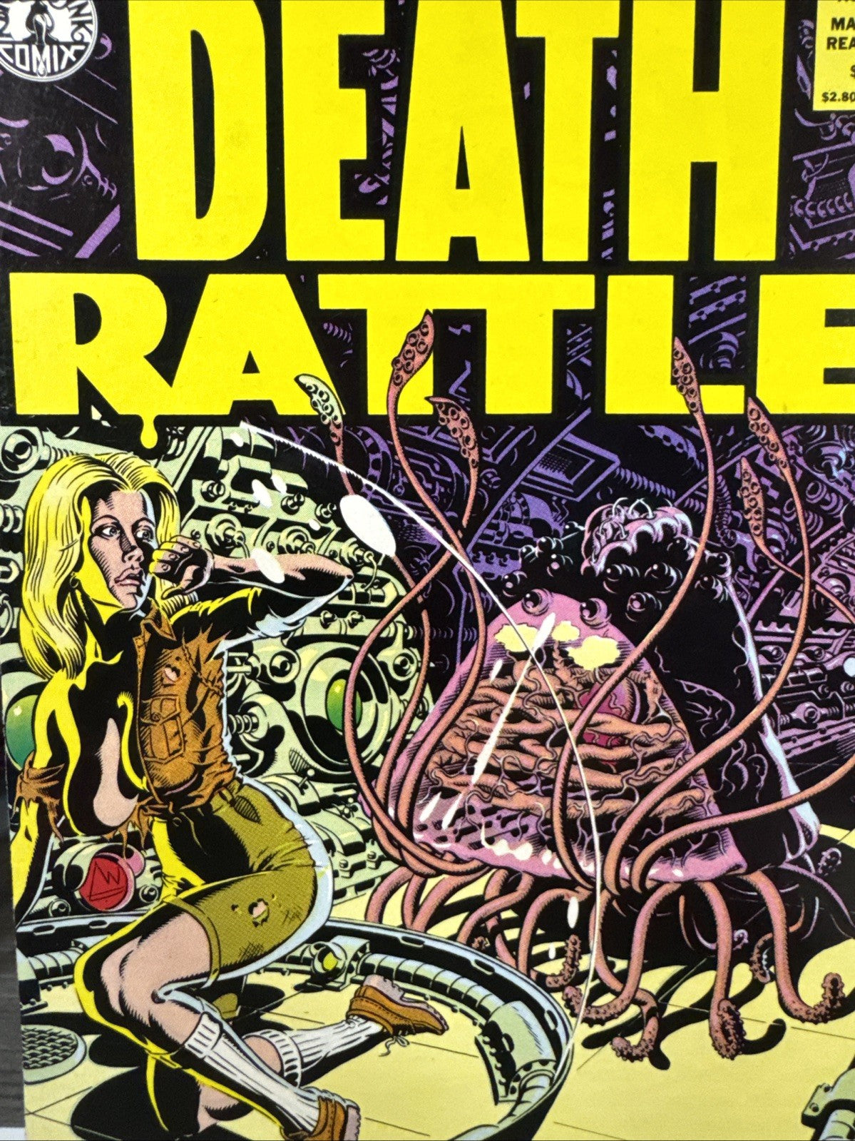 Death Rattle #4 (Kitchen Sink Press April 1986)