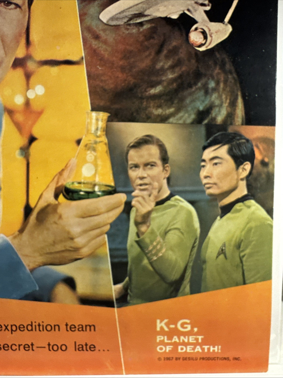 STAR TREK #1 Gold Key Comic 1967 1st Issue Nimoy, Shatner Photo Cover SILVER KEY